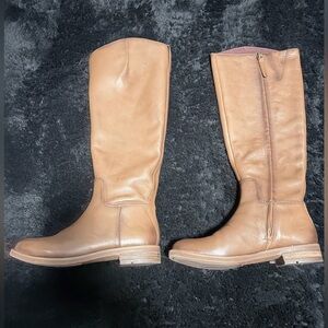 Franco Sarto Tan/Brown Knee High Boots